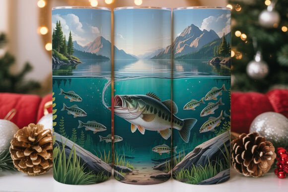 Bass Fishing 20oz Tumbler Wrap Review