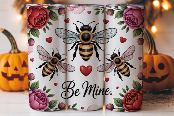 Bee Mine Valentine's Tumbler Wrap Review
