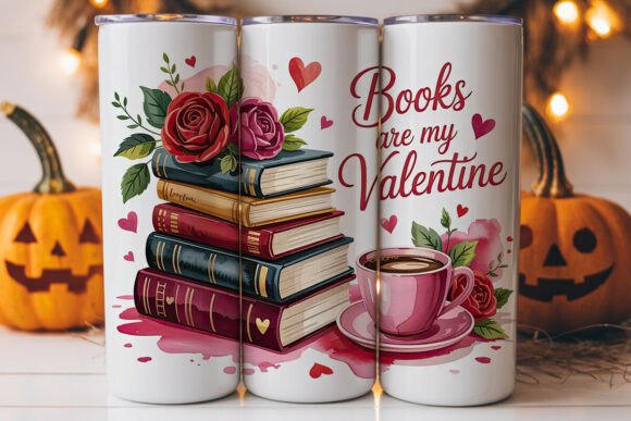 Book Lover Valentine Tumbler Wrap Review
