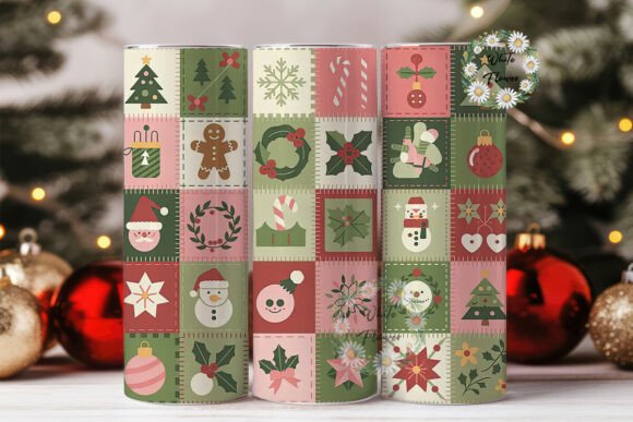 Christmas Quilt 20oz Tumbler Wrap Review