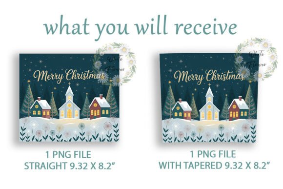 Christmas Village Church Tumbler Embroidery Review