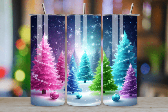 Cute Christmas Tree Tumbler Wrap Review
