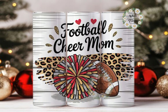 Football Cheer Mom 20oz Tumbler Wrap Review
