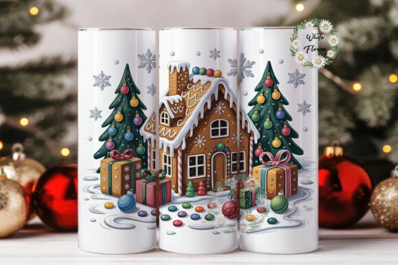 Gingerbread House Christmas Tumbler Embroidery Review