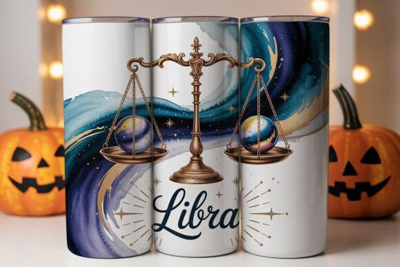 Libra Zodiac Tumbler Wrap Design Review