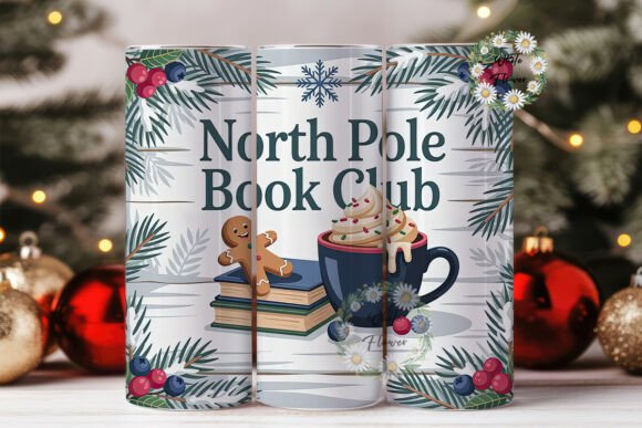 North Pole Book Club Tumbler Wrap Review