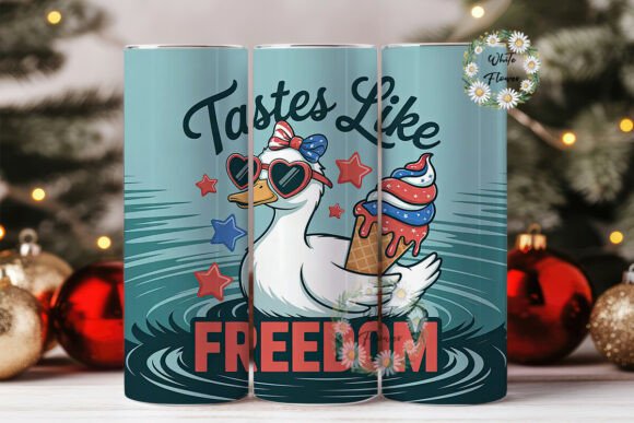 Patriotic Duck 20oz Tumbler Wrap Review