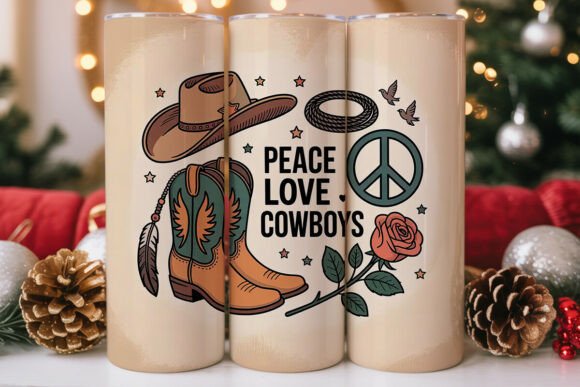 Peace Love Cowboys Tumbler Wrap Review