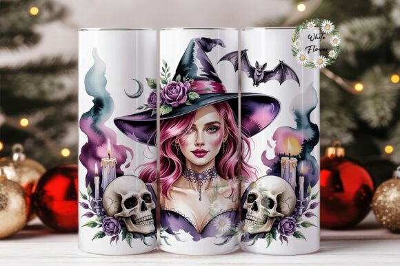 Pink-Haired Witch Tumbler Wrap Review