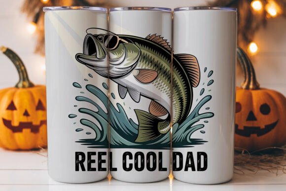 Reel Cool Dad Fishing Tumbler Wrap Design Review