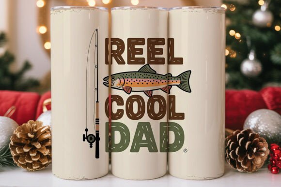 Reel Cool Dad Tumbler Wrap Design Review