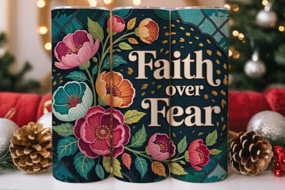 Review of Faith over Fear 20oz Tumbler Wrap