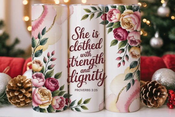 She is Clothed Tumbler Wrap Review