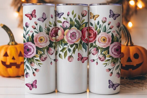 Watercolor Butterfly Tumbler Wrap Review